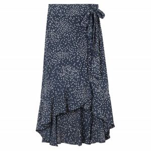 Ganni Barra Crepe Maxi Skirt